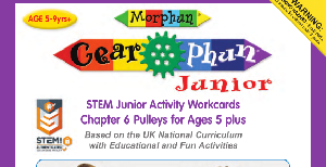 LT396 V1 Morphun Gearphun Junior Activity Workcards Chapter 6 Pulleys