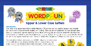 LT015 V4 Mixed Upper & Lower Case Letters